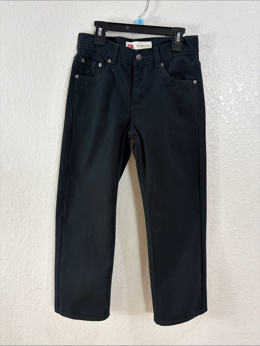 Levi's 550 Relaxed ,Loose through thigh tapered Leg ,Size 14Reg,Jeans in Black - Picture 7 of 17